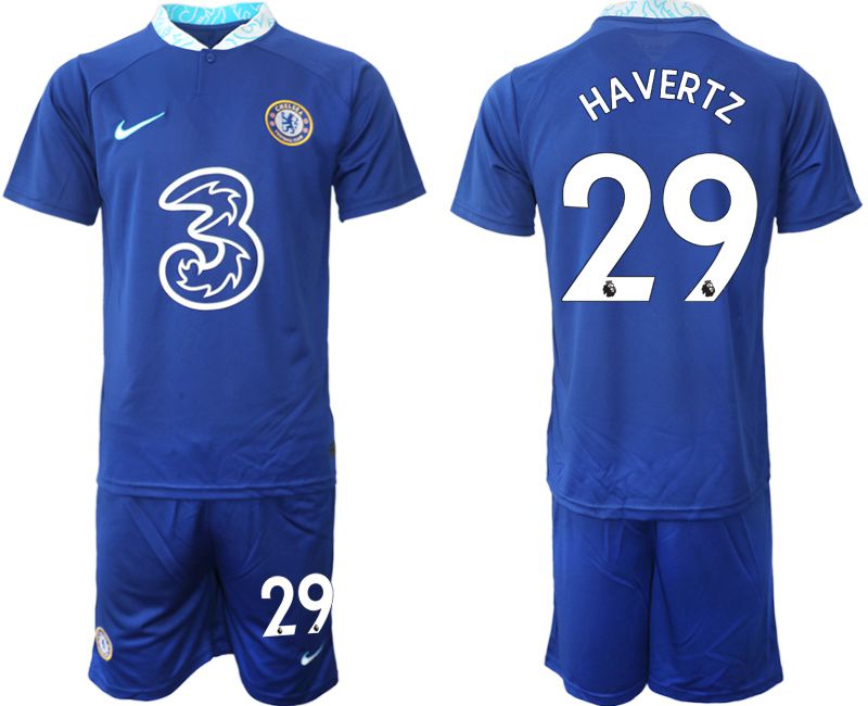 Men 2022-2023 Club Chelsea FC home blue #29 Soccer Jersey